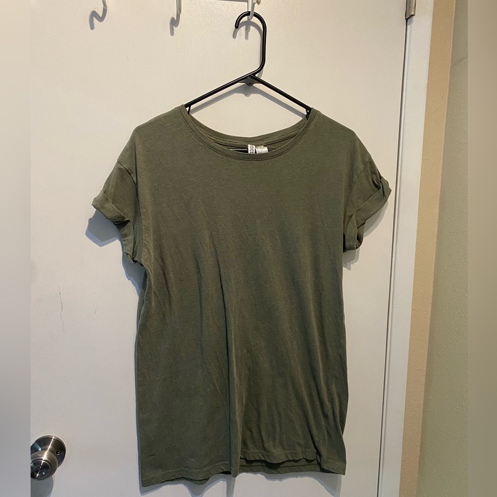 Army Green Divided T-shirt S